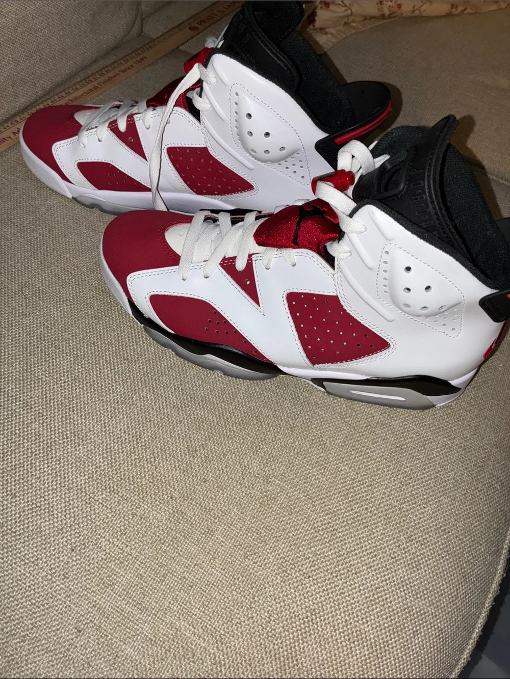 Jordan retro size 8 men’s Sneakers - Red/White/Black